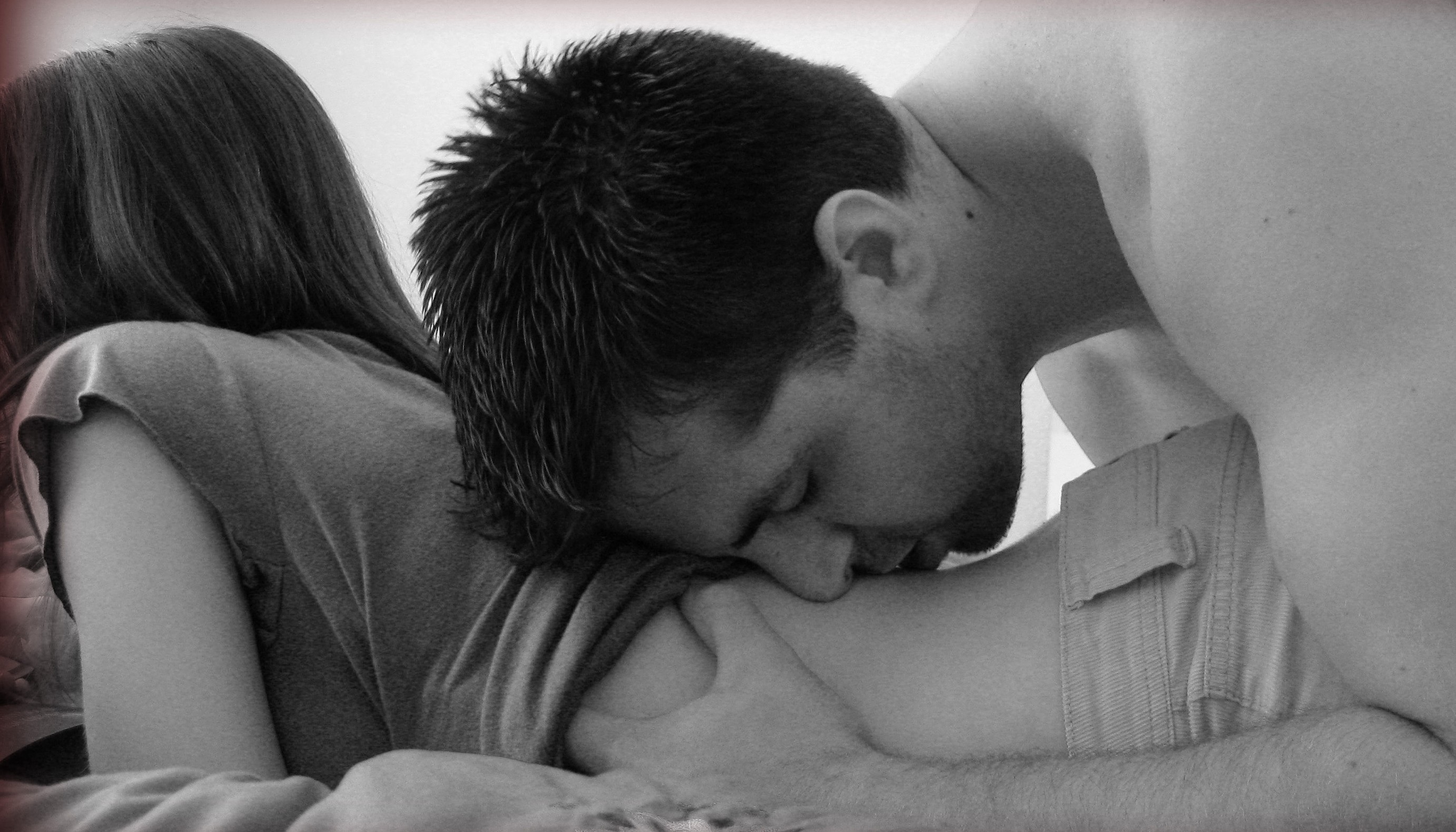 Boobs kissing gif