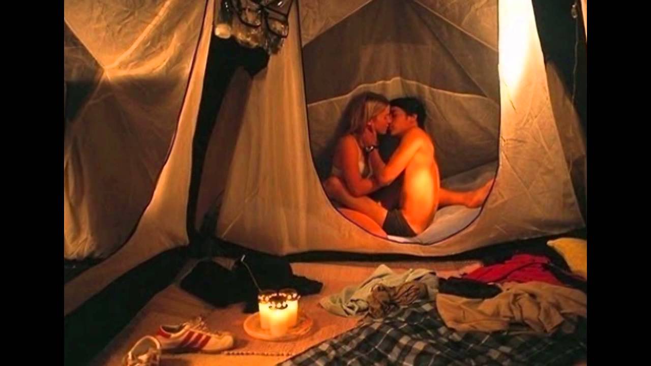 Секс В Палатке В Лесу