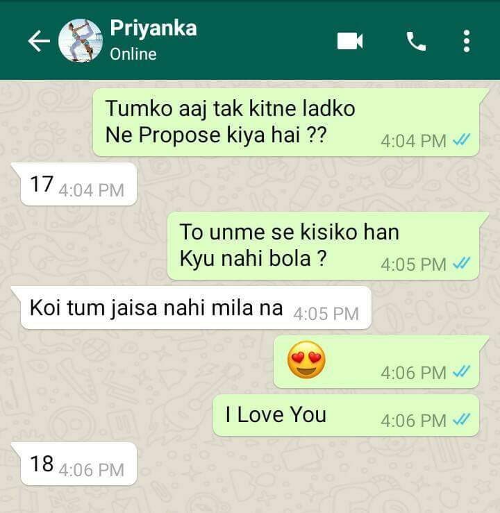 whatsapp chat for love