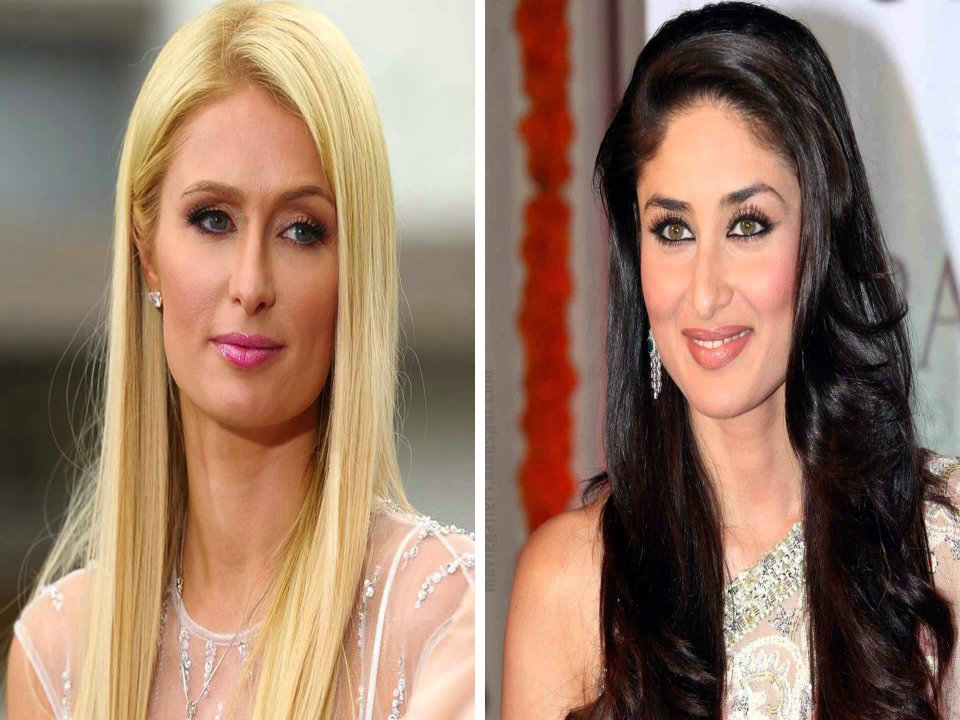 Kareena Kapoor Khan and Paris Hilton