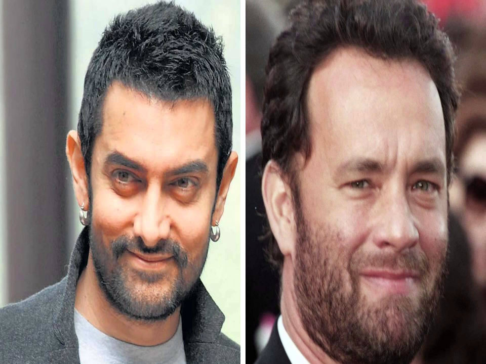 Aamir Khan and Tom Hanks