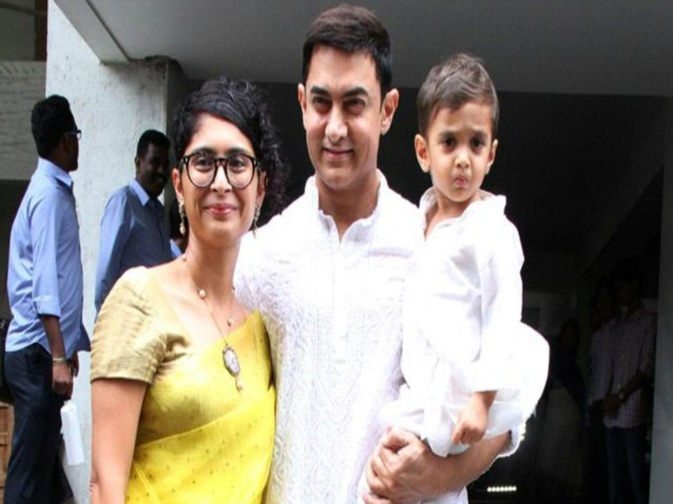 bollywood babies Aamir Khan and Kiran Rao