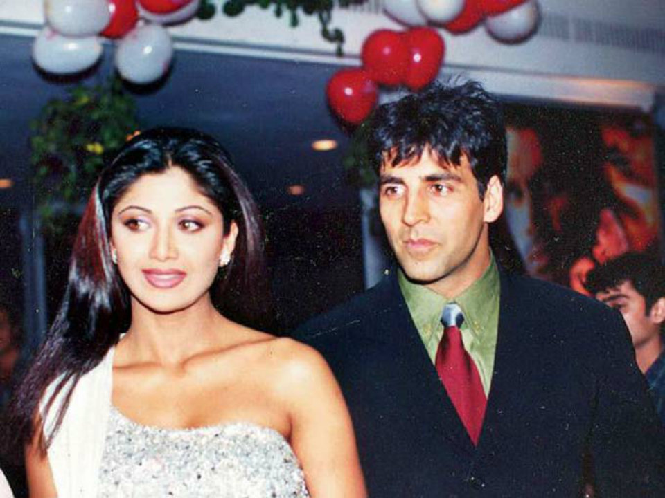 Akshay Kumar and Shilpa Shetty