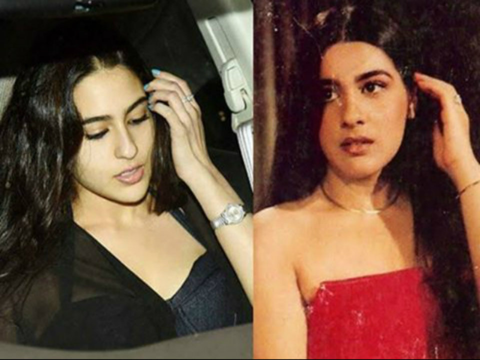 star kids Sara Ali Khan and Amrita Singh