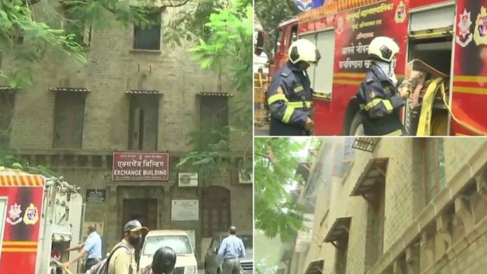 Featured Image - ScoopNow - Fire Breaks Out At Exchange Building In Mumbai's Ballard Estate Area Housing; Narcotics Control Bureau